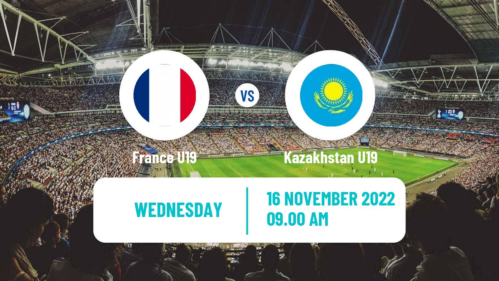 Soccer UEFA Euro U19 France U19 - Kazakhstan U19