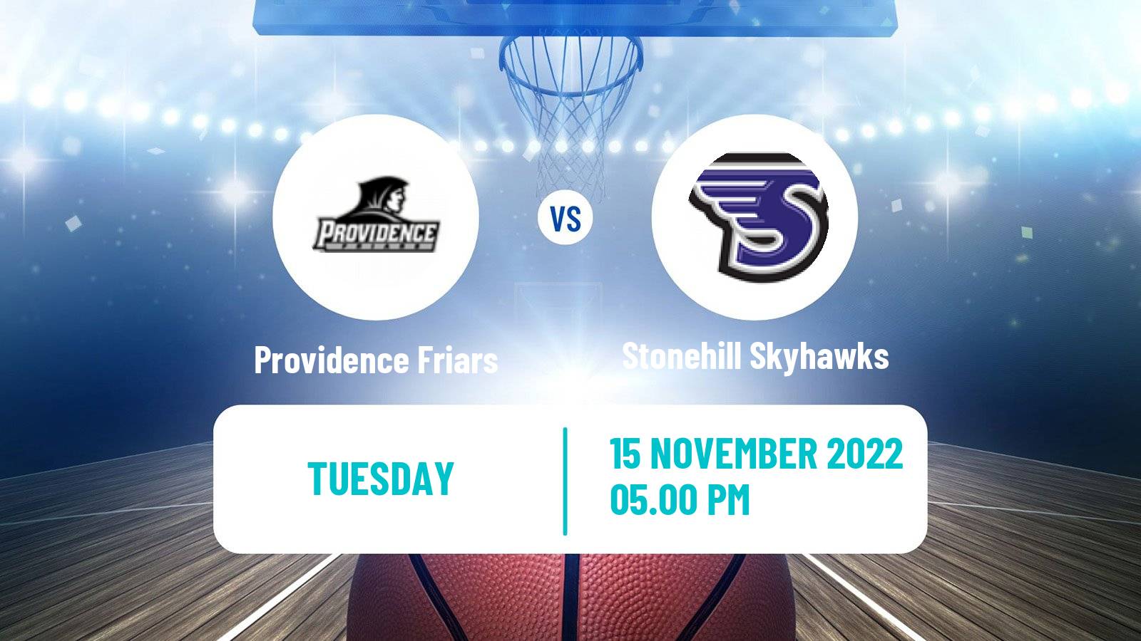 Basketball NCAA College Basketball Providence Friars - Stonehill Skyhawks