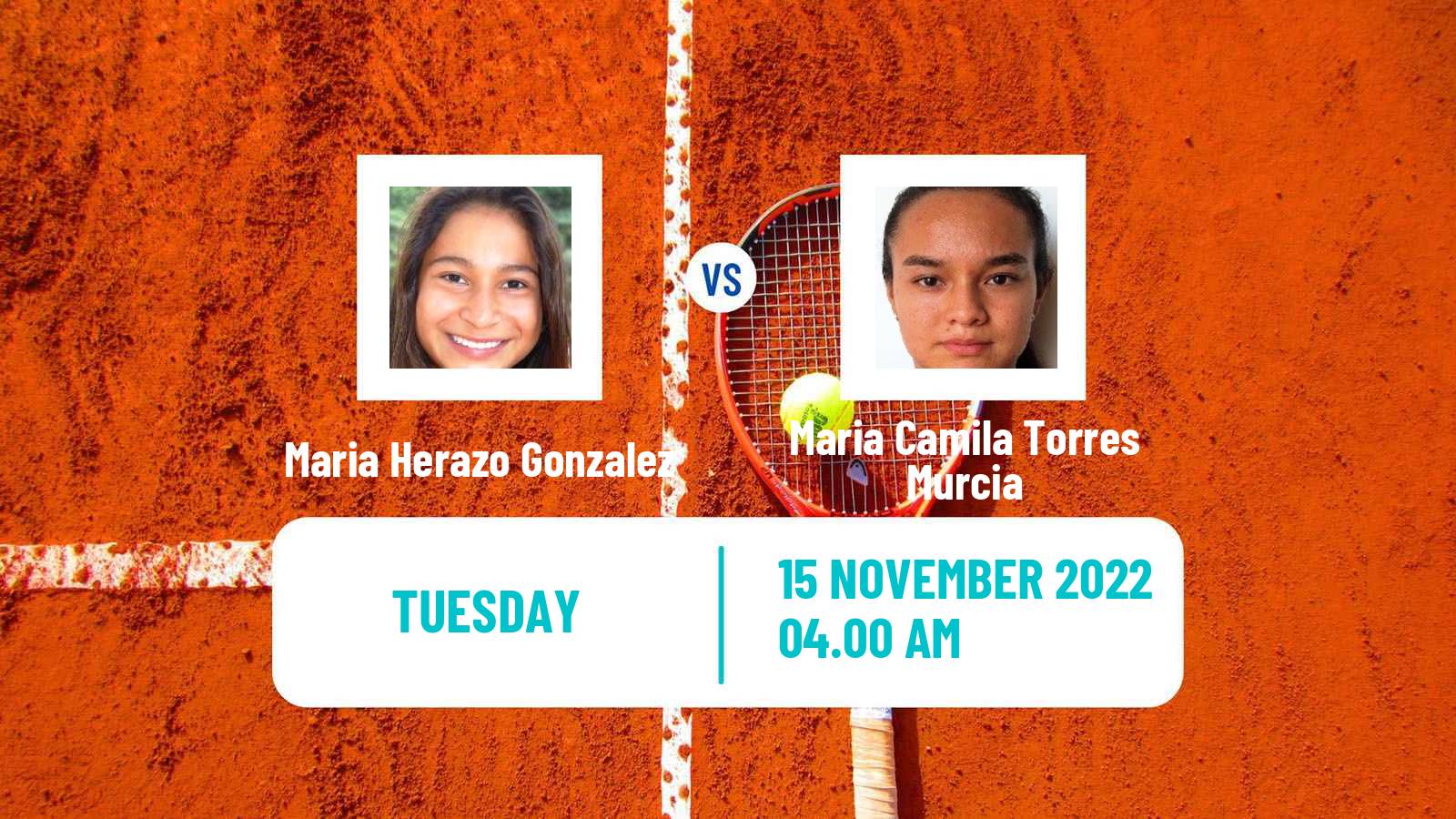Tennis ITF Tournaments Maria Herazo Gonzalez - Maria Camila Torres Murcia