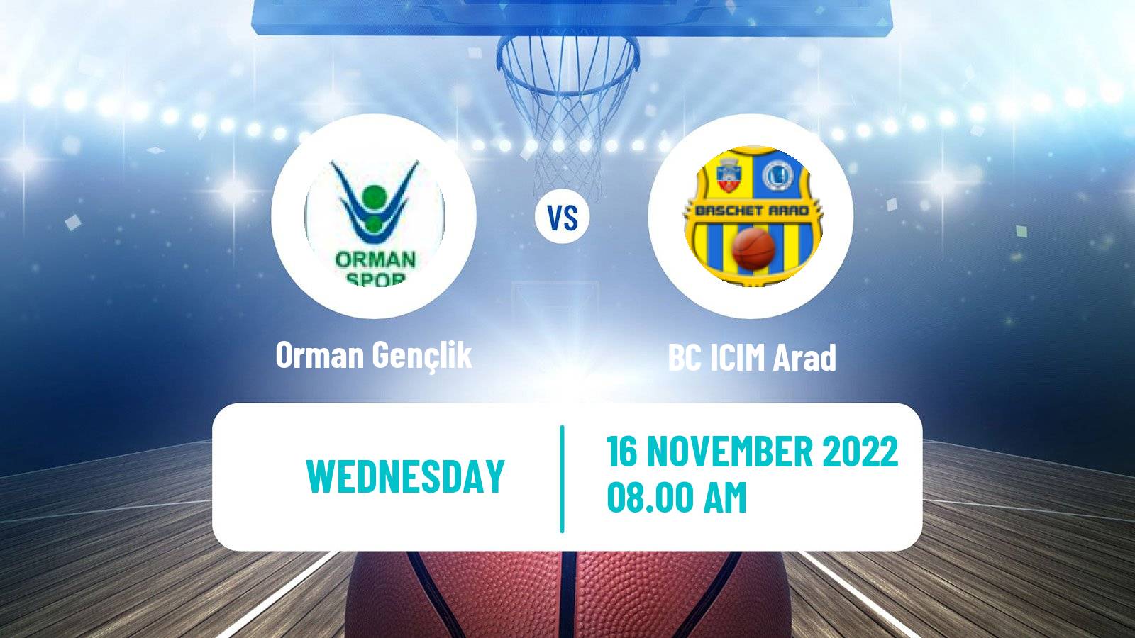 Basketball Eurocup Women Orman Gençlik - ICIM Arad