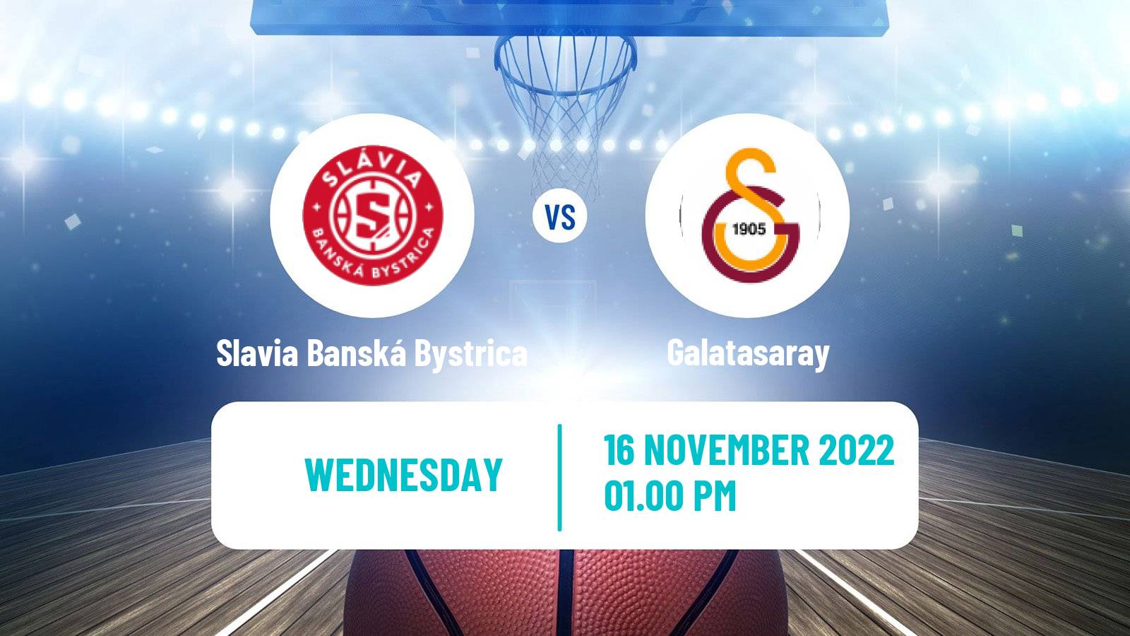 Basketball Eurocup Women Slavia Banská Bystrica - Galatasaray