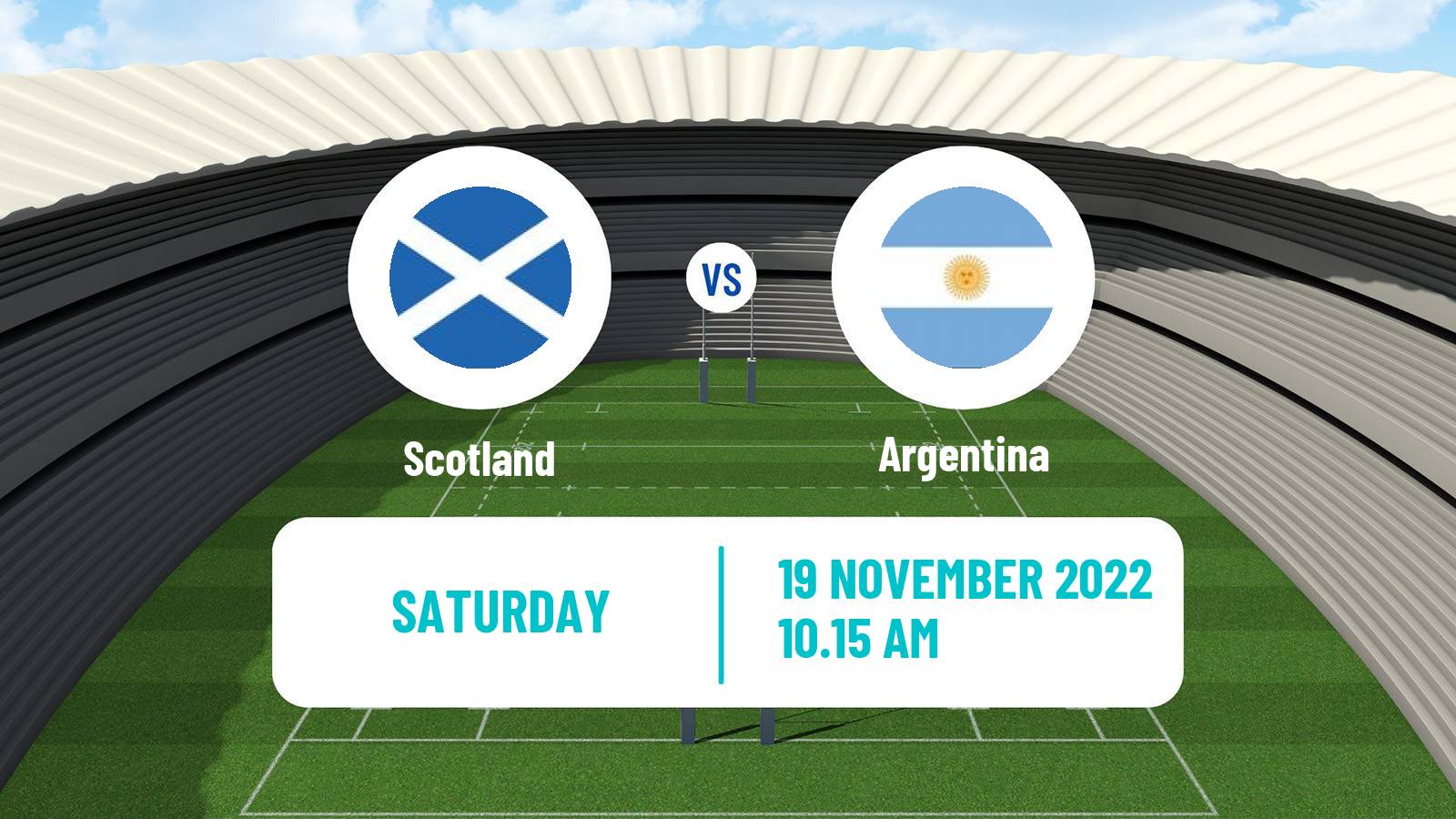 Rugby union Friendly International Rugby Union Scotland - Argentina