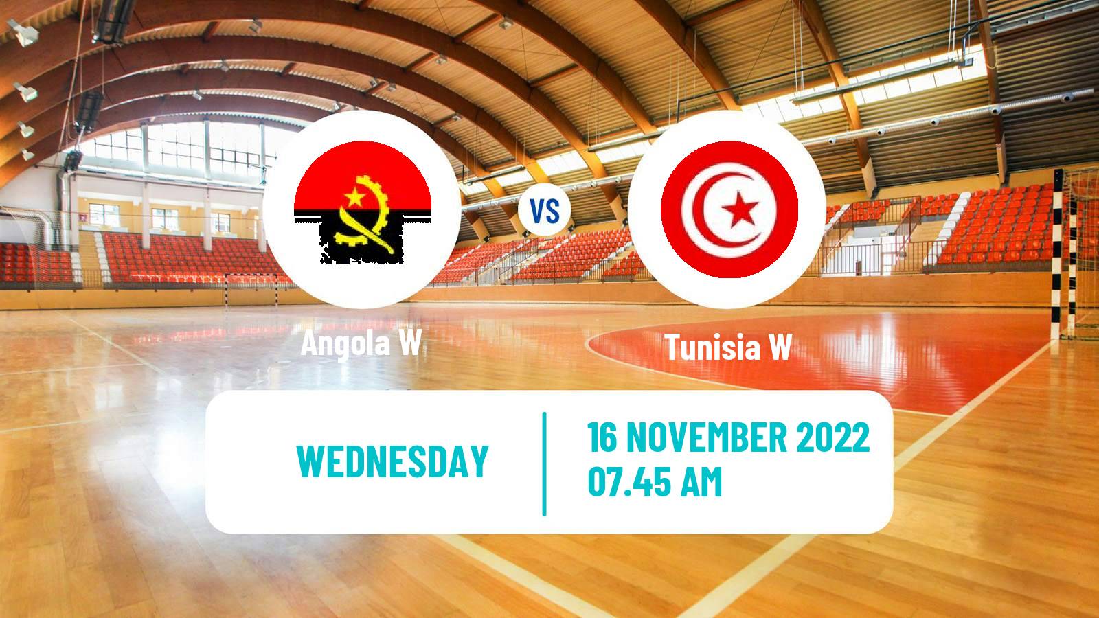 Handball African Championship Handball Women Angola W - Tunisia W
