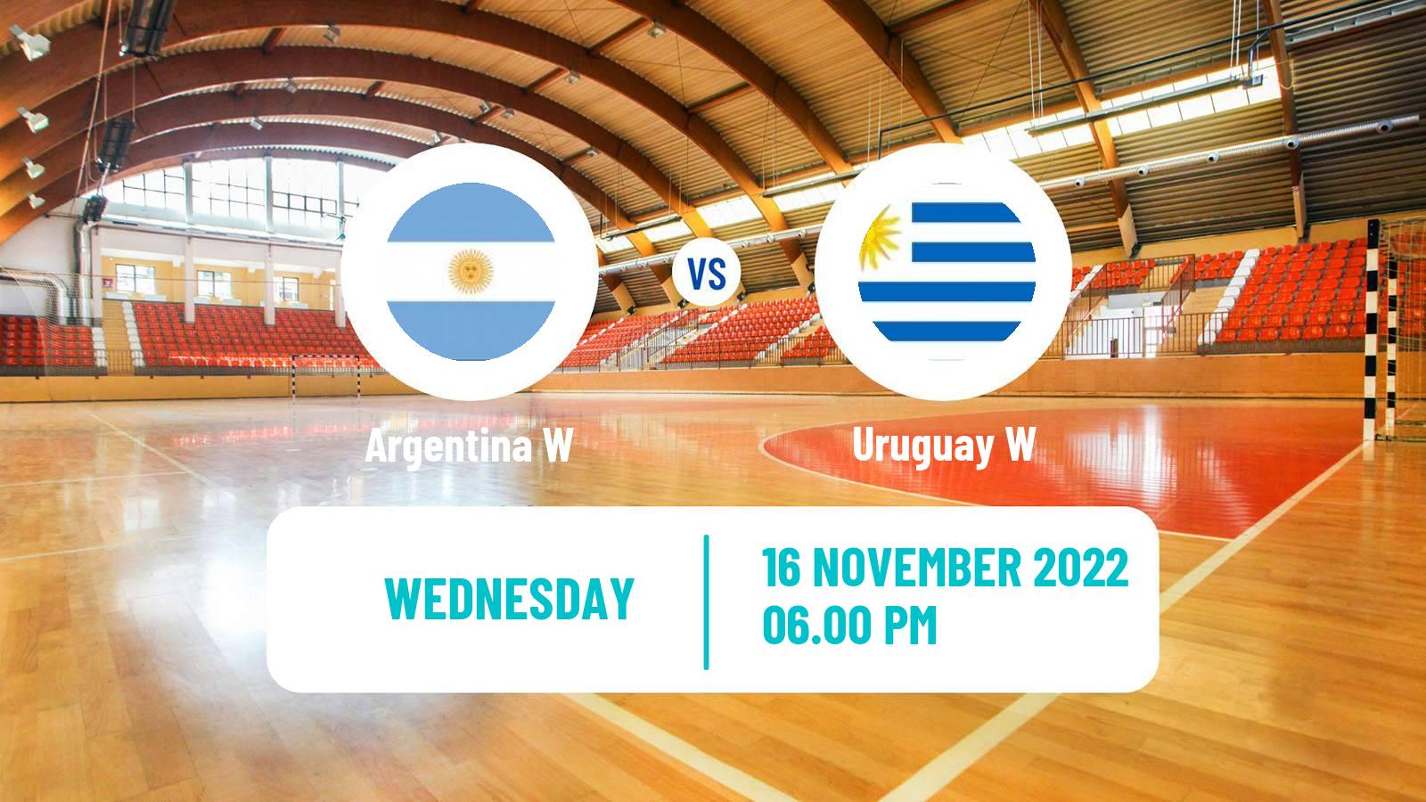 Handball South and Central American Championship Handball Women Argentina W - Uruguay W