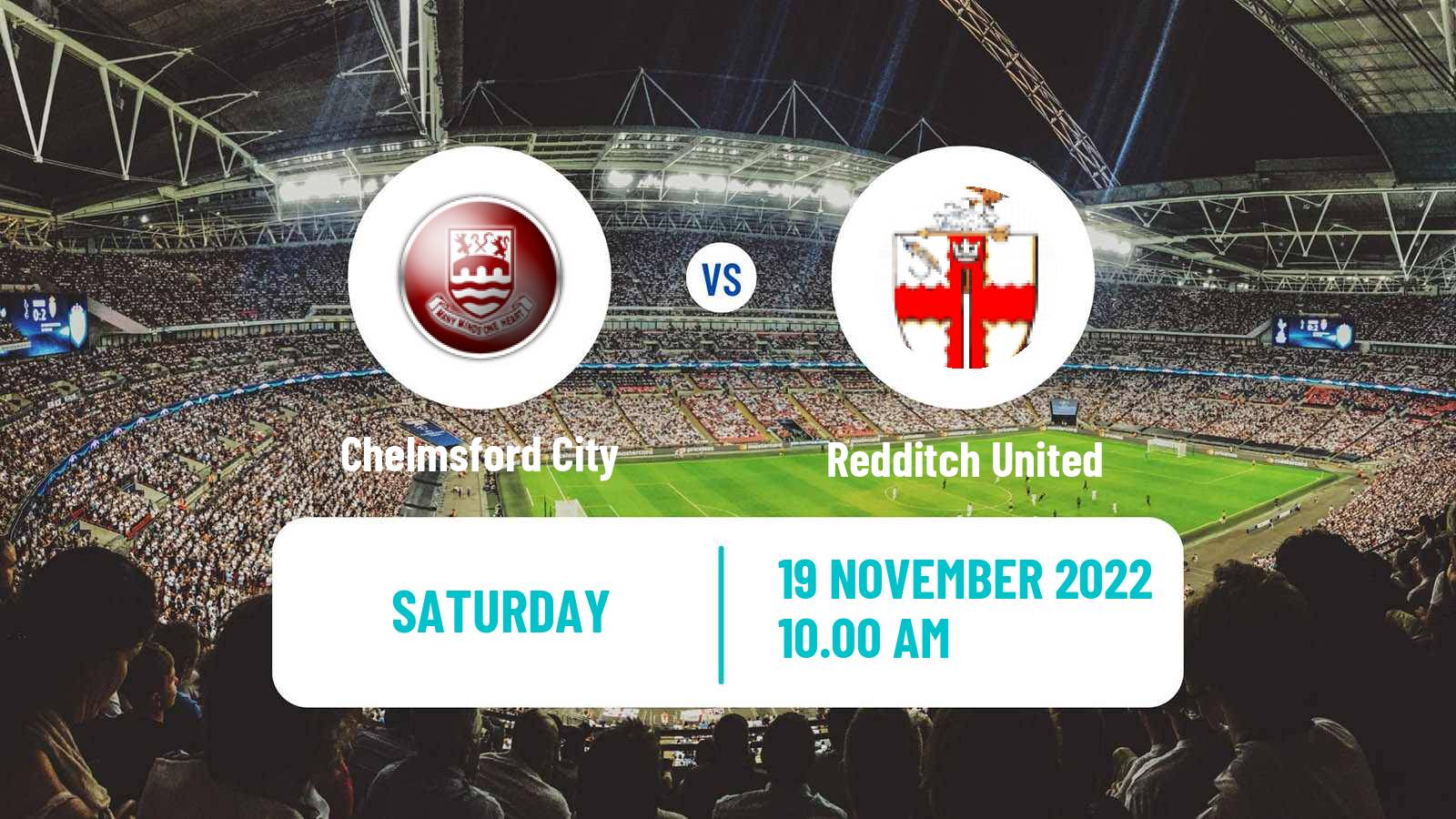 Soccer English FA Trophy Chelmsford City - Redditch United