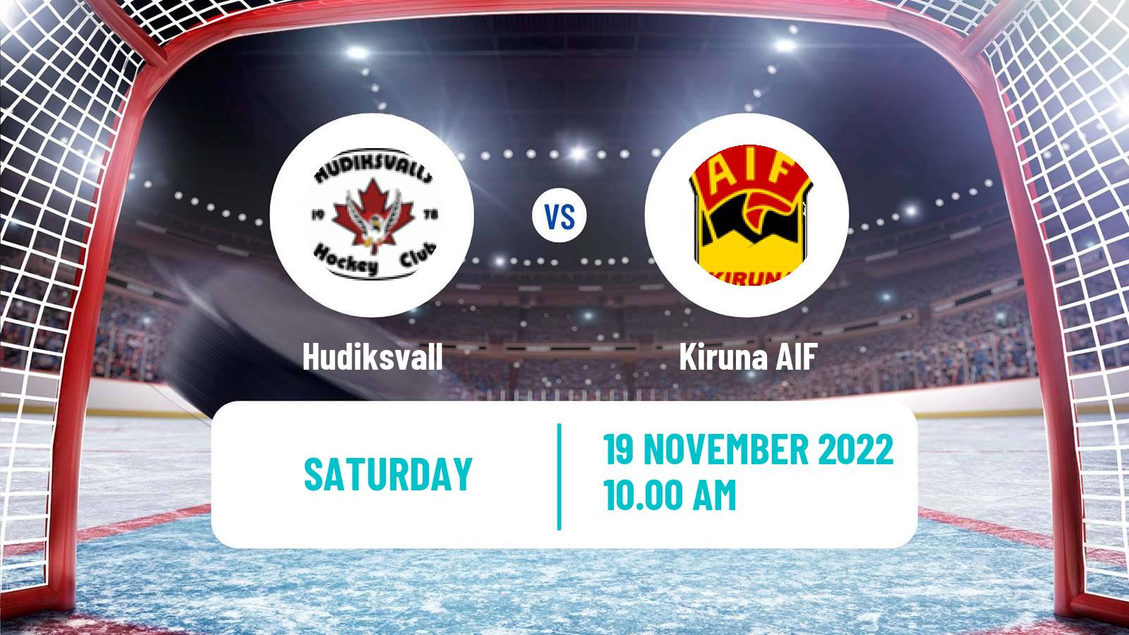 Hockey Swedish HockeyEttan Norra Hudiksvall - Kiruna AIF