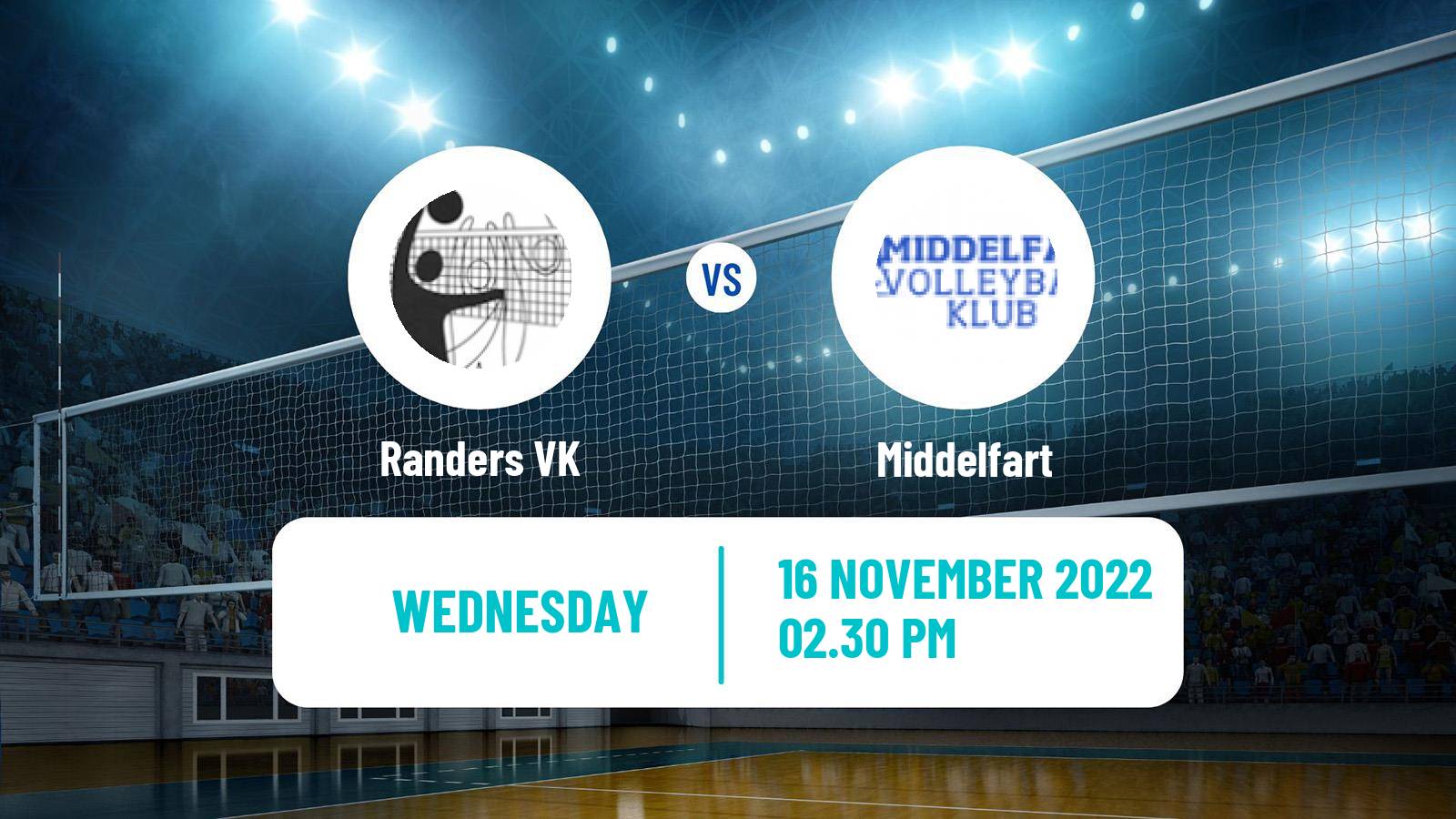 Volleyball Danish Landspokal Cup Volleyball Randers - Middelfart