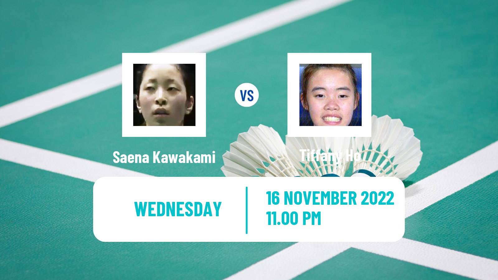 Badminton Badminton Saena Kawakami - Tiffany Ho
