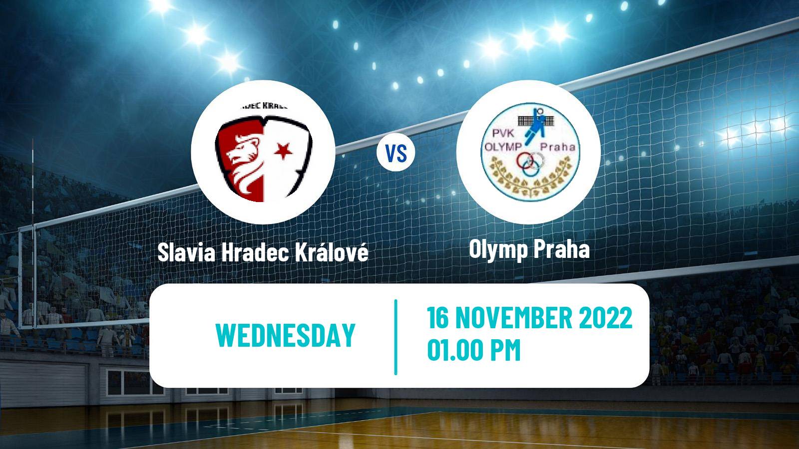 Volleyball Czech Cup Volleyball Women Slavia Hradec Králové - Olymp Praha