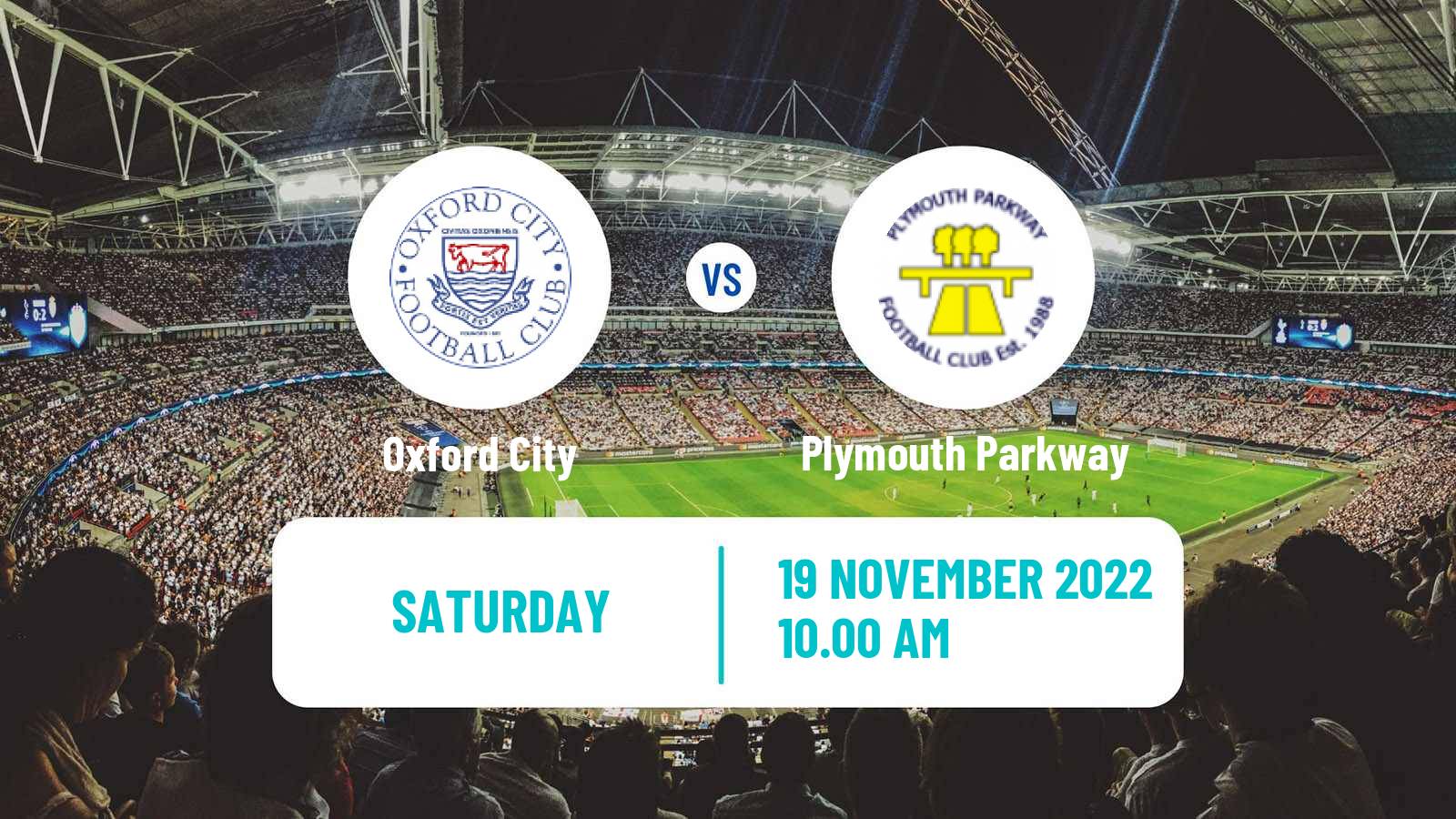 Soccer English FA Trophy Oxford City - Plymouth Parkway