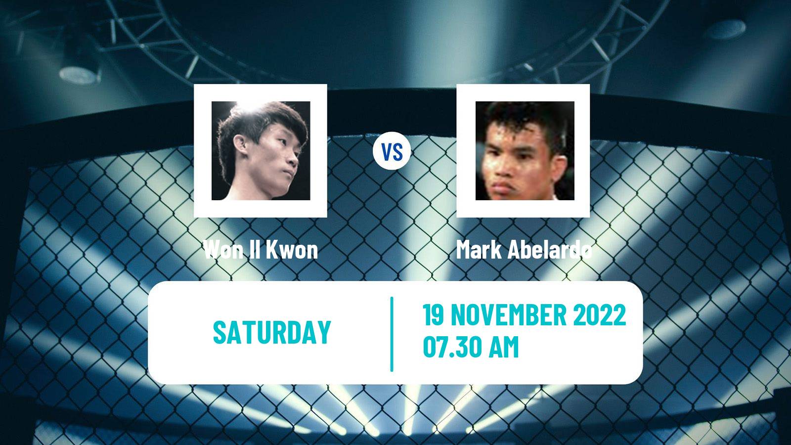 MMA MMA Won Il Kwon - Mark Abelardo