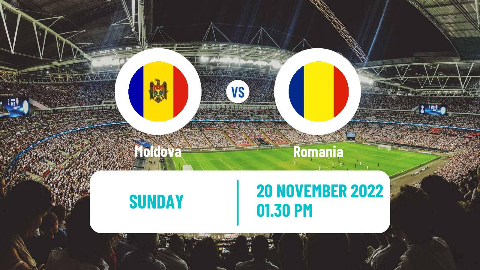 Soccer Friendly Moldova - Romania