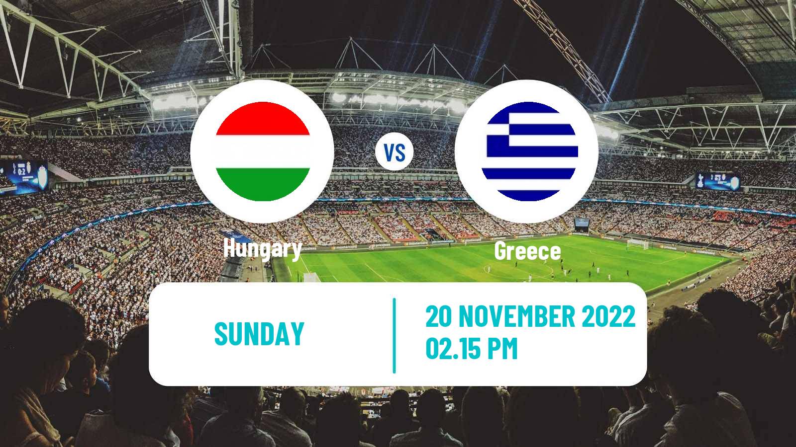 Soccer Friendly Hungary - Greece