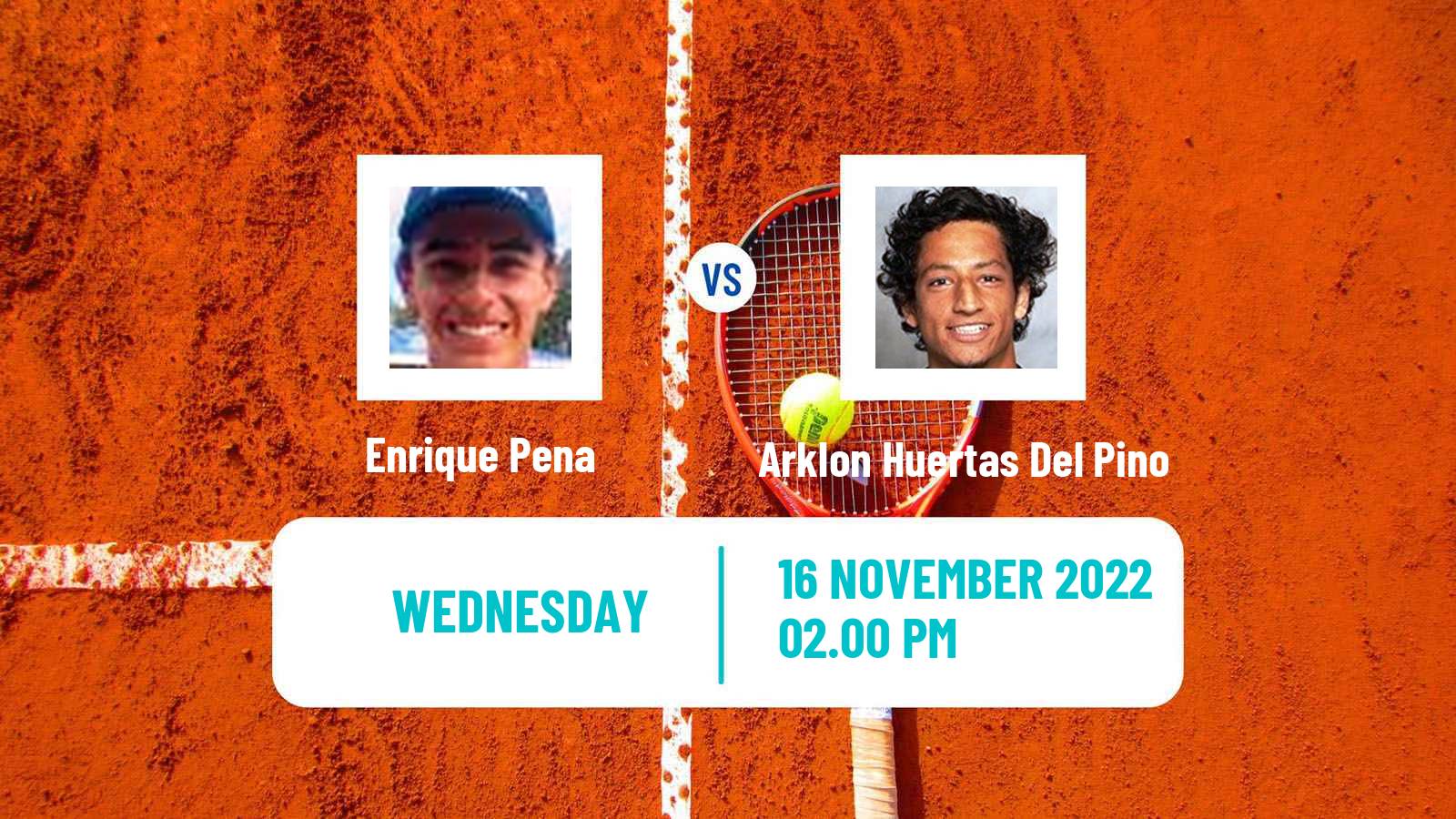 Tennis ITF Tournaments Enrique Pena - Arklon Huertas Del Pino