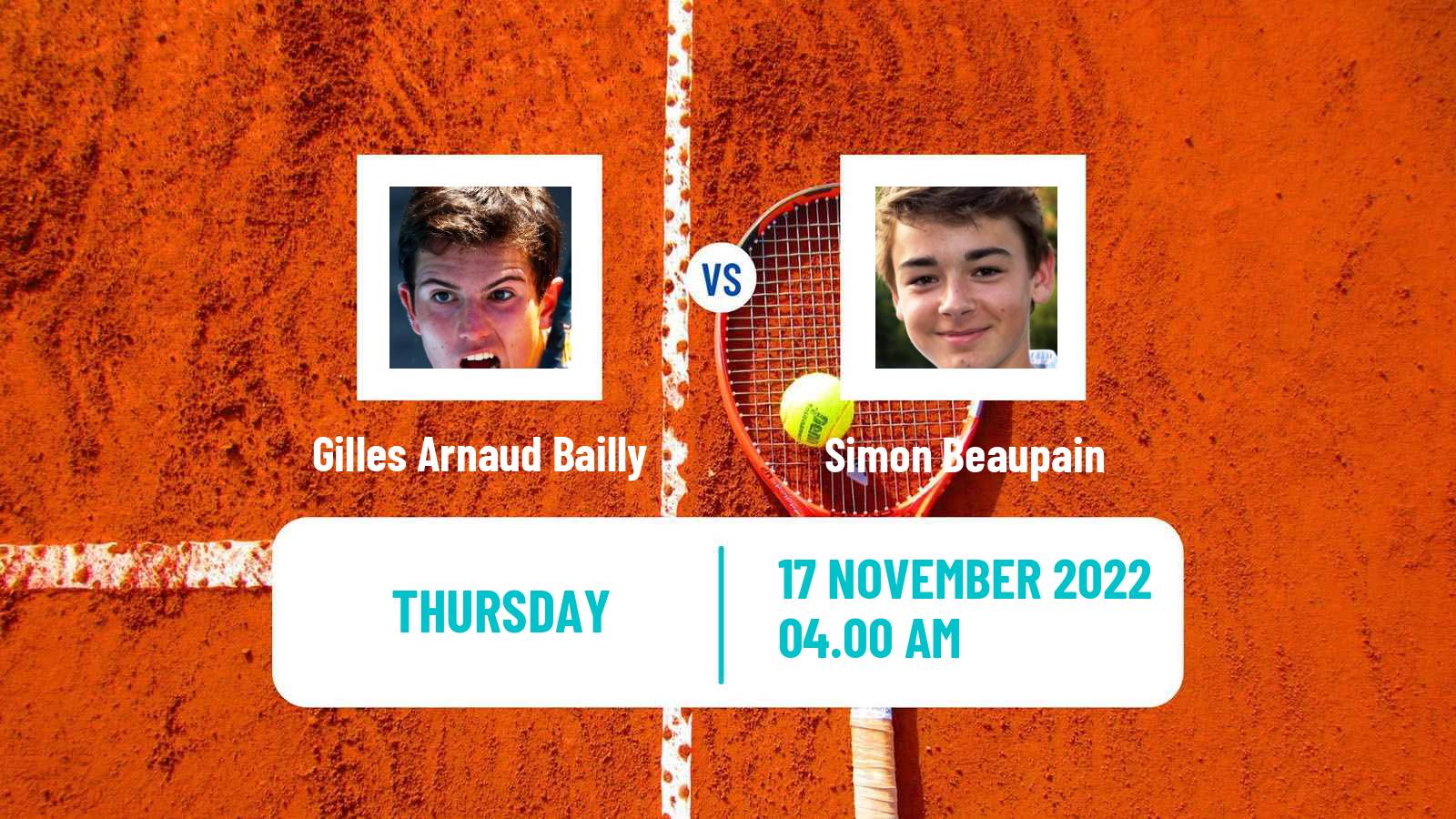 Tennis ITF Tournaments Gilles Arnaud Bailly - Simon Beaupain