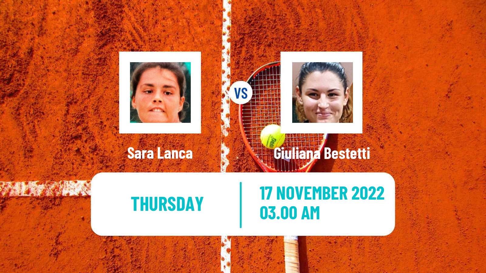 Tennis ITF Tournaments Sara Lanca - Giuliana Bestetti