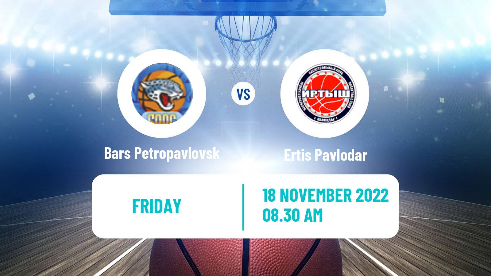 Basketball Kazakh Higher League Basketball Bars Petropavlovsk - Ertis Pavlodar