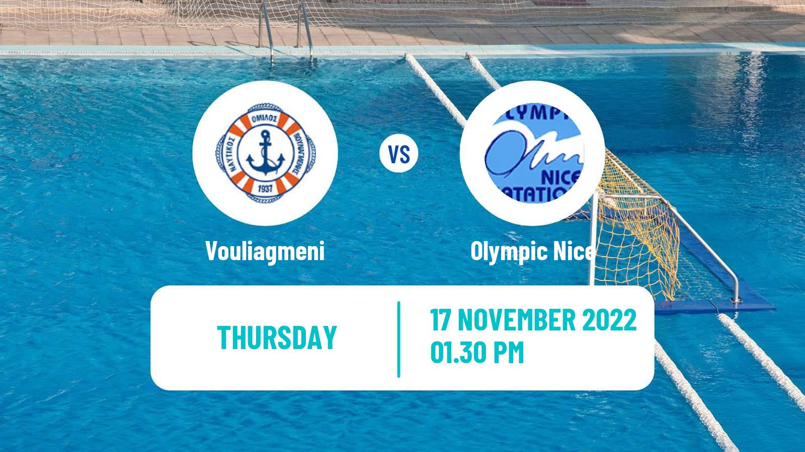 Water polo Champions League Water Polo Women Vouliagmeni - Olympic Nice
