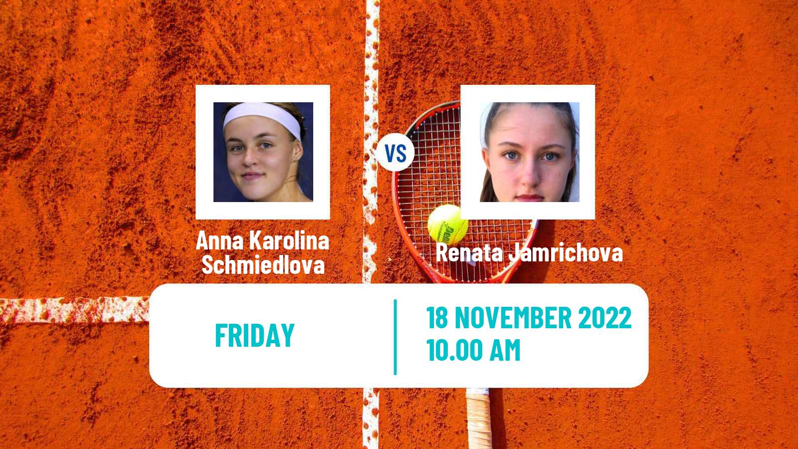 Tennis ITF Tournaments Anna Karolina Schmiedlova - Renata Jamrichova