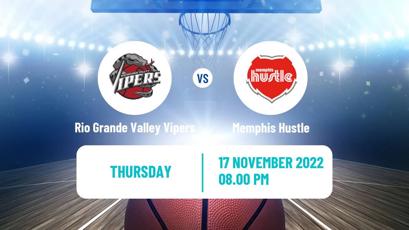 Basketball NBA G-League Rio Grande Valley Vipers - Memphis Hustle