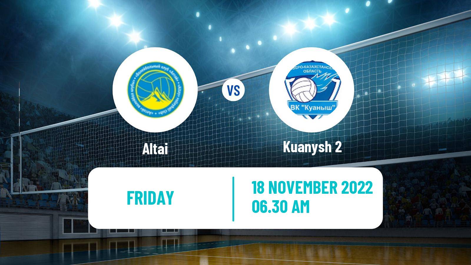 Volleyball Kazakh National League Volleyball Women Altai - Kuanysh 2