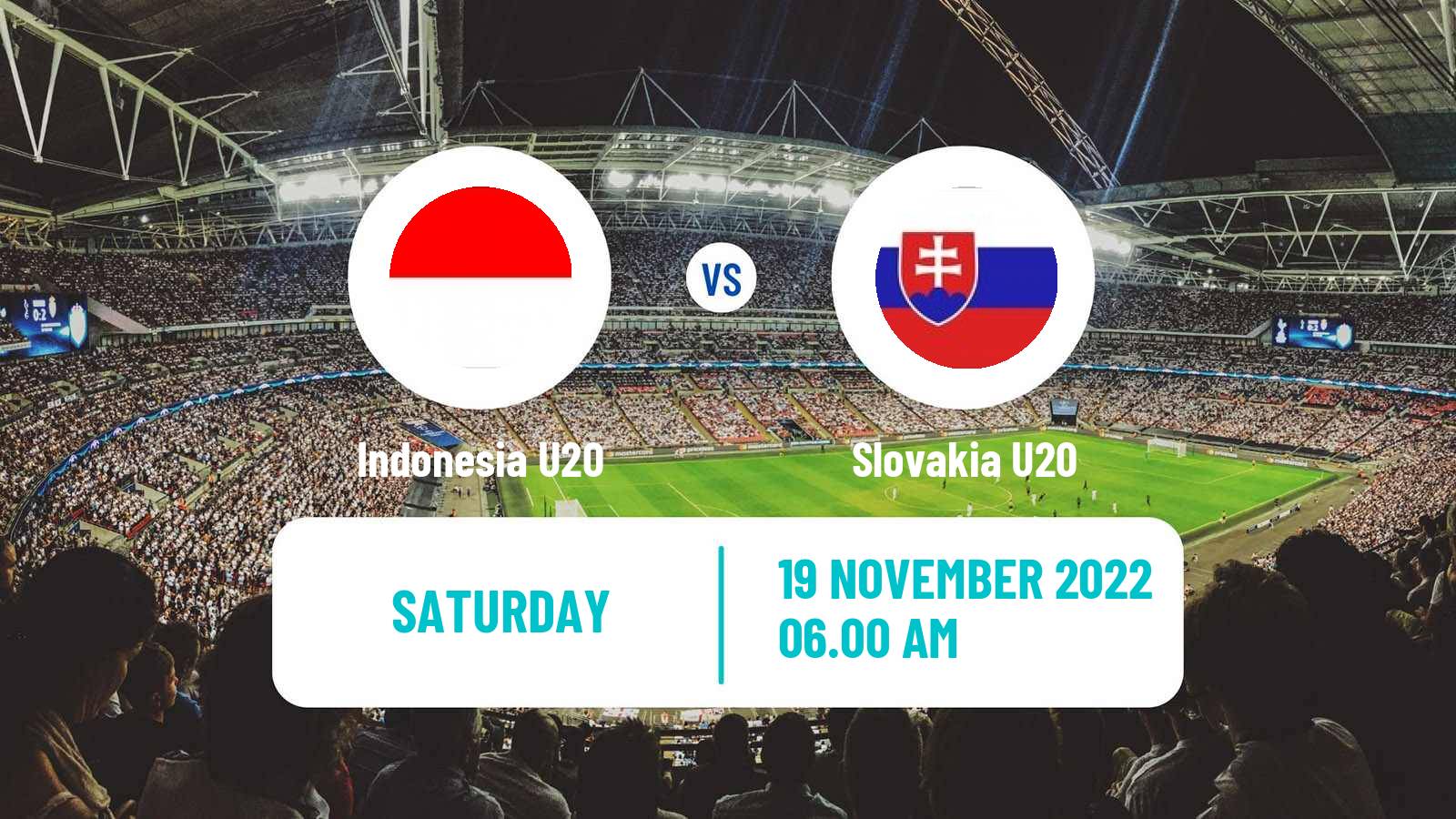 Soccer Friendly Indonesia U20 - Slovakia U20