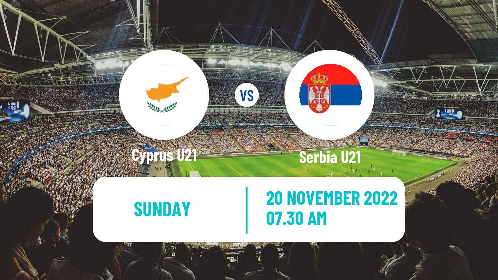 Soccer Friendly Cyprus U21 - Serbia U21