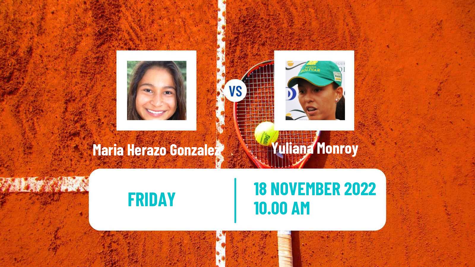 Tennis ITF Tournaments Maria Herazo Gonzalez - Yuliana Monroy