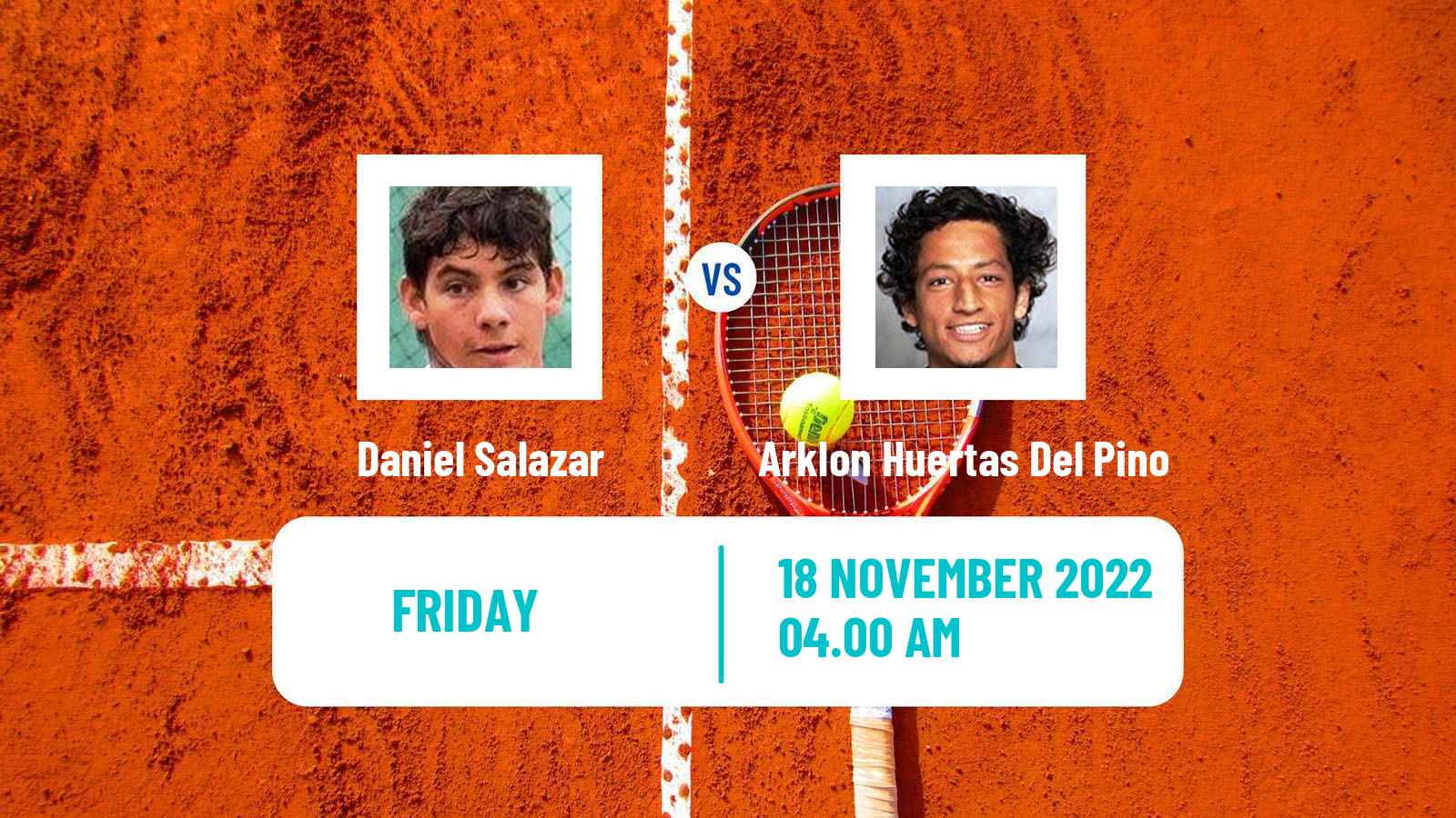 Tennis ITF Tournaments Daniel Salazar - Arklon Huertas Del Pino