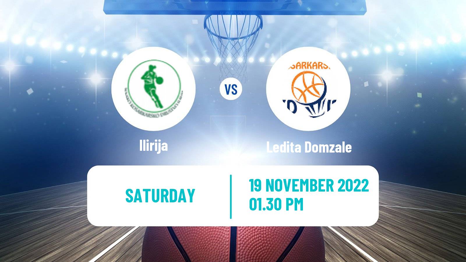 Basketball Slovenian Liga Basketball Women Ilirija - Ledita Domzale