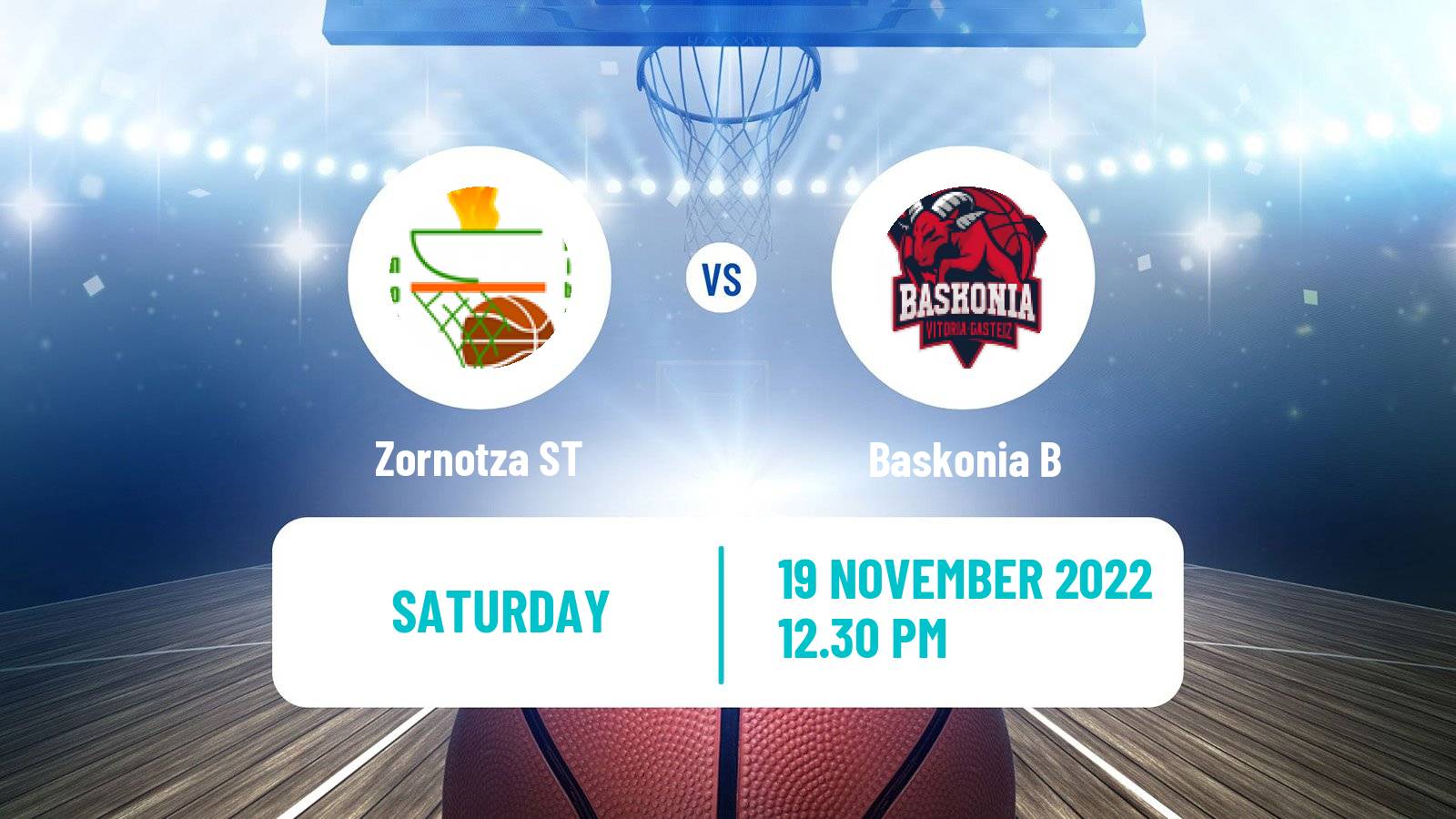 Basketball Spanish LEB Plata Zornotza ST - Baskonia B