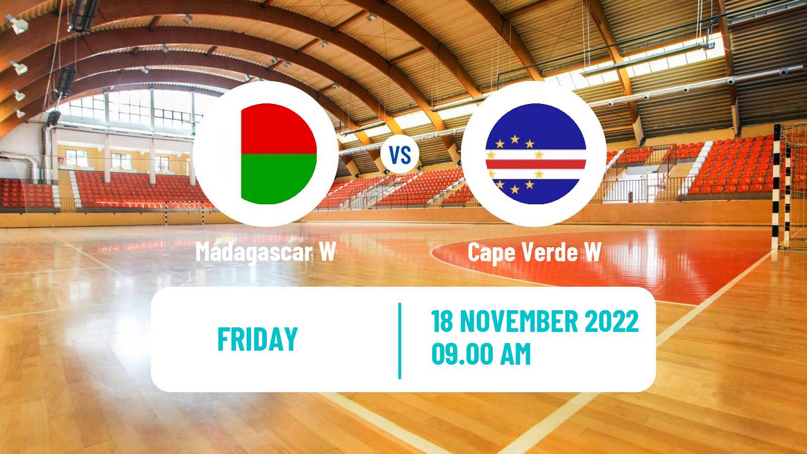 Handball African Championship Handball Women Madagascar W - Cape Verde W
