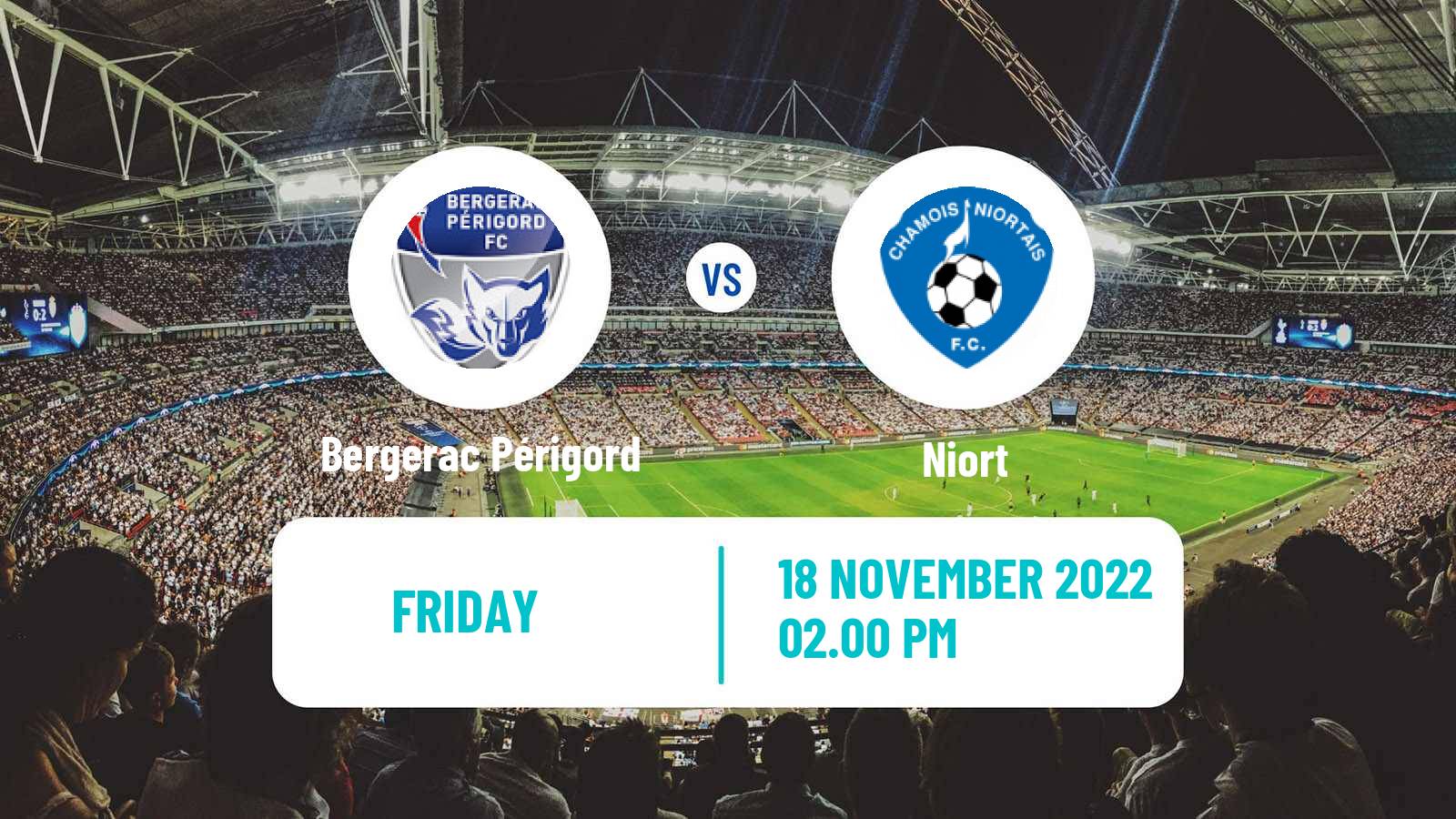 Soccer Coupe De France Bergerac Périgord - Niort