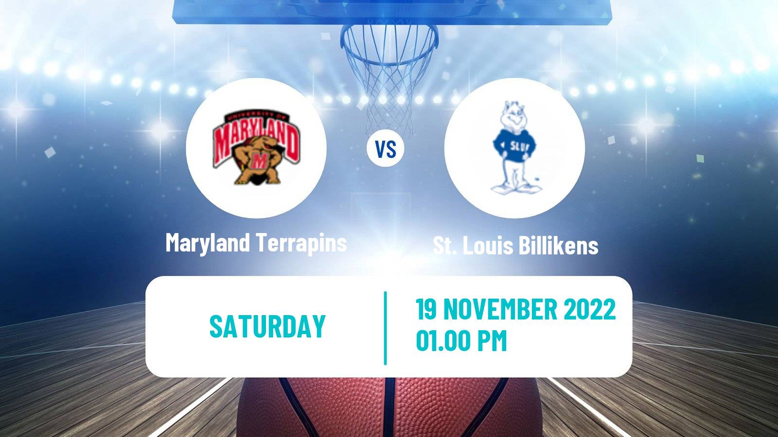 Basketball NCAA College Basketball Maryland Terrapins - St. Louis Billikens