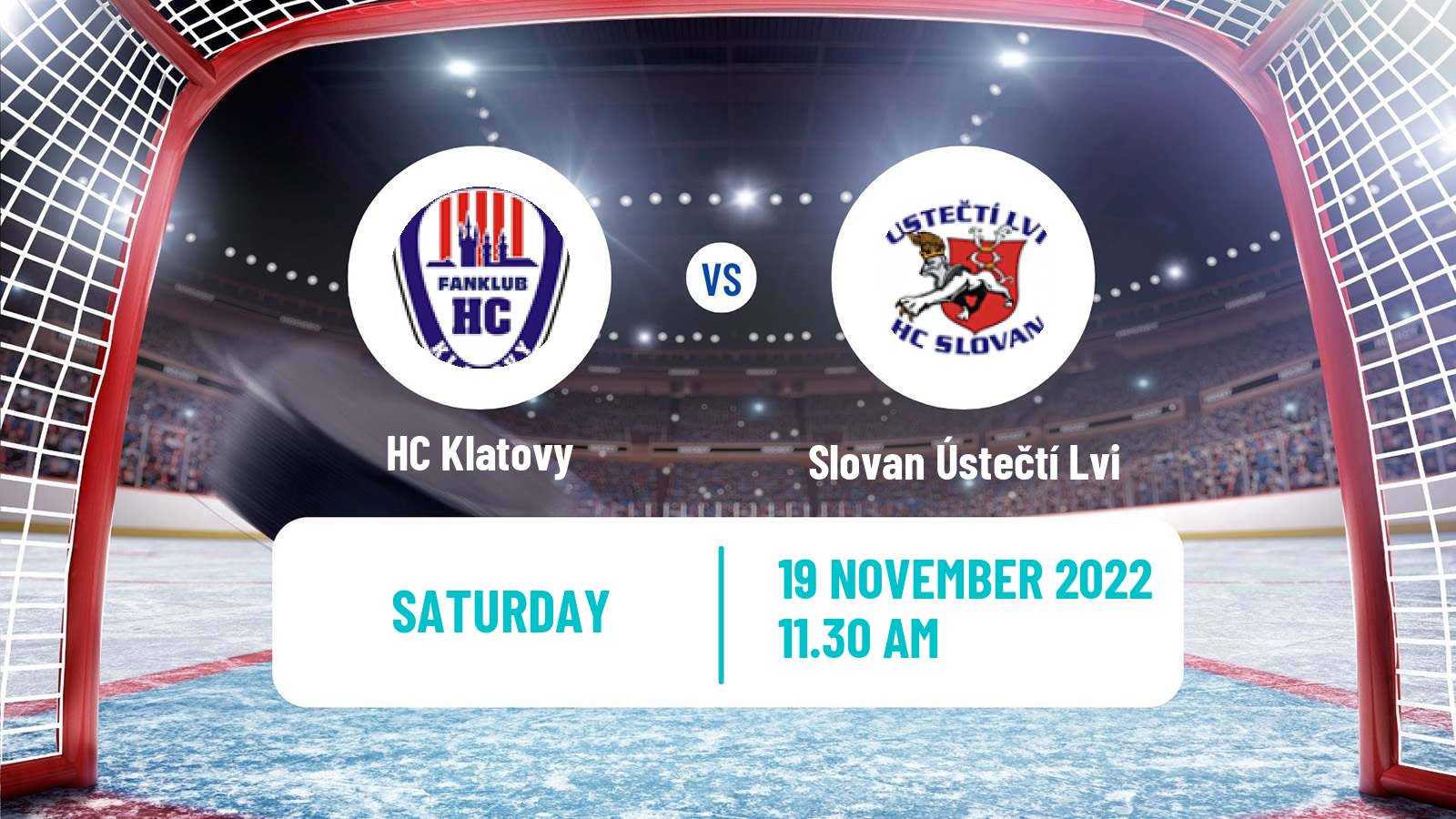 Hockey Czech 2 Liga Hockey West Klatovy - Slovan Ústečtí Lvi