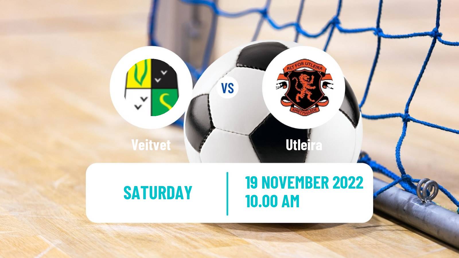 Futsal Norwegian Eliteserien Futsal Veitvet - Utleira