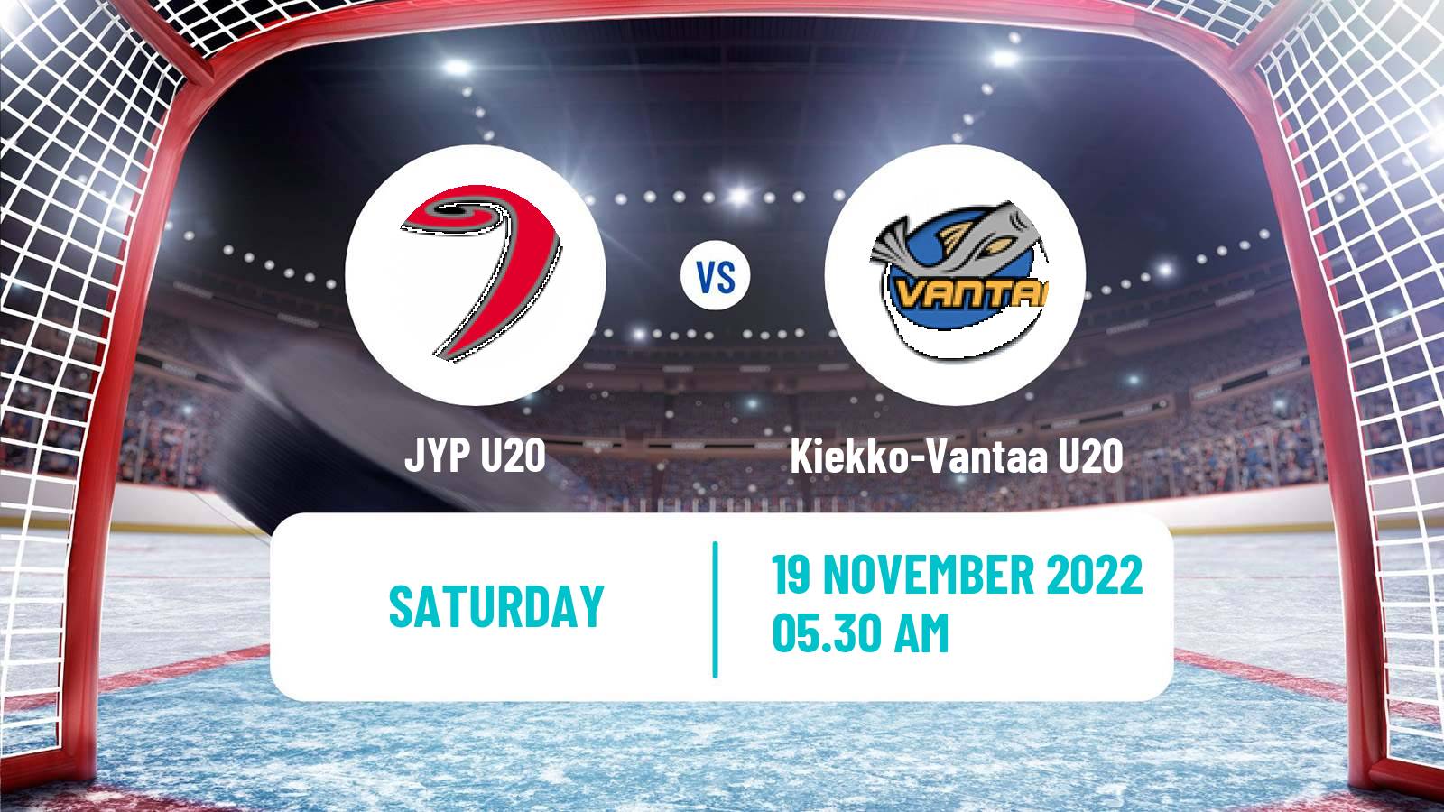 Hockey Finnish SM-sarja U20 JYP U20 - Kiekko-Vantaa U20