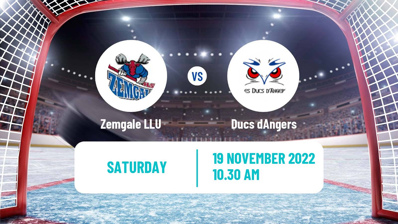 Hockey IIHF Continental Cup Zemgale LLU - Angers