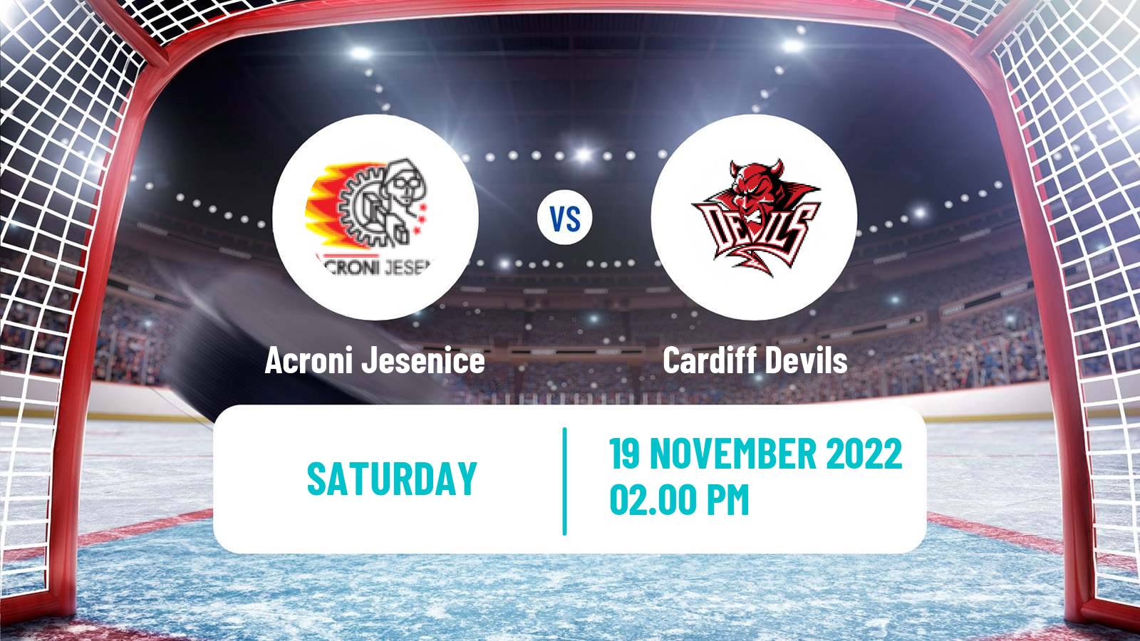 Hockey IIHF Continental Cup Acroni Jesenice - Cardiff Devils