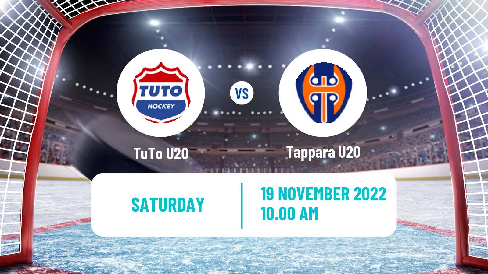 Hockey Finnish SM-sarja U20 TuTo U20 - Tappara U20