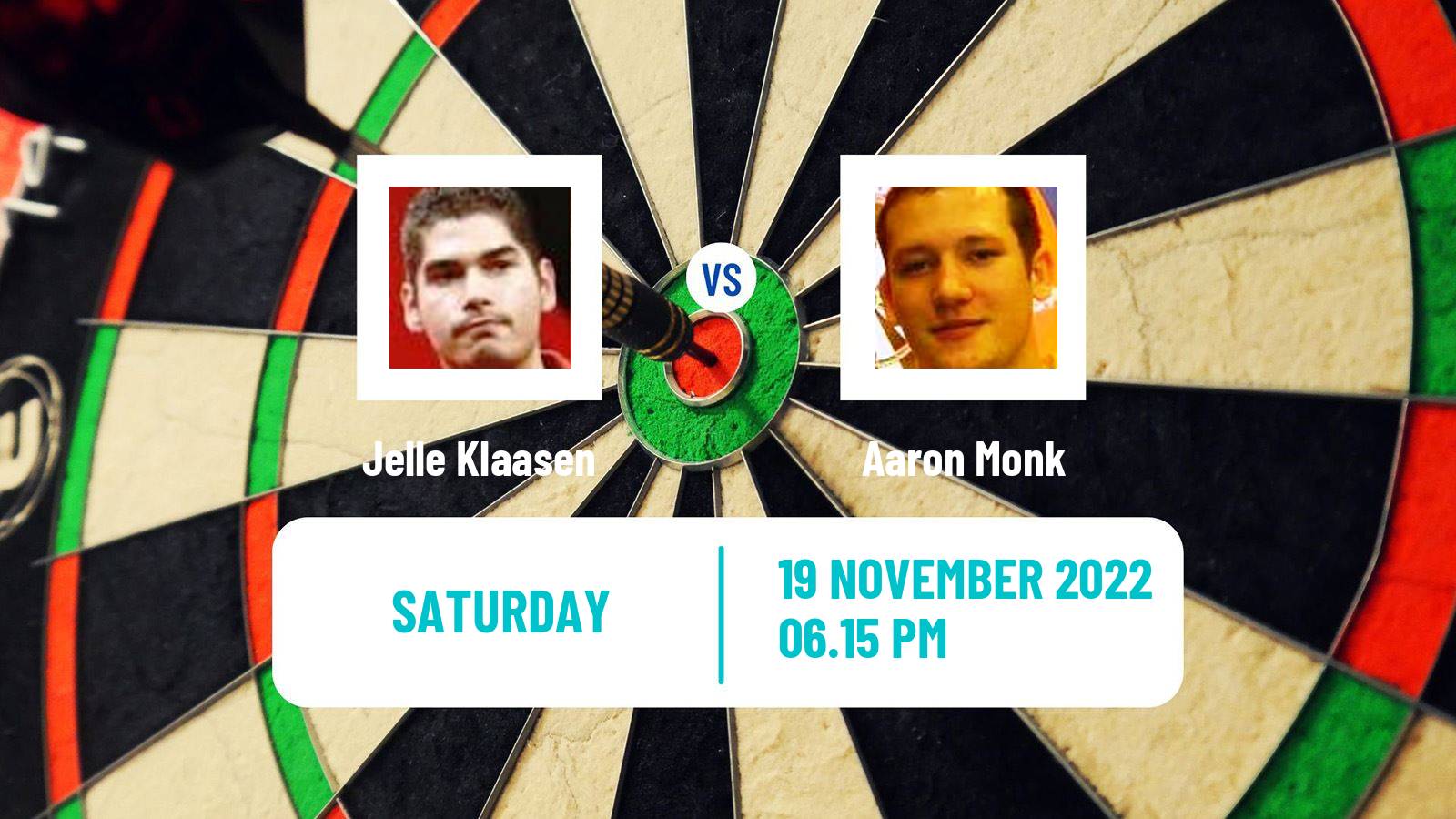 Darts Darts Jelle Klaasen - Aaron Monk