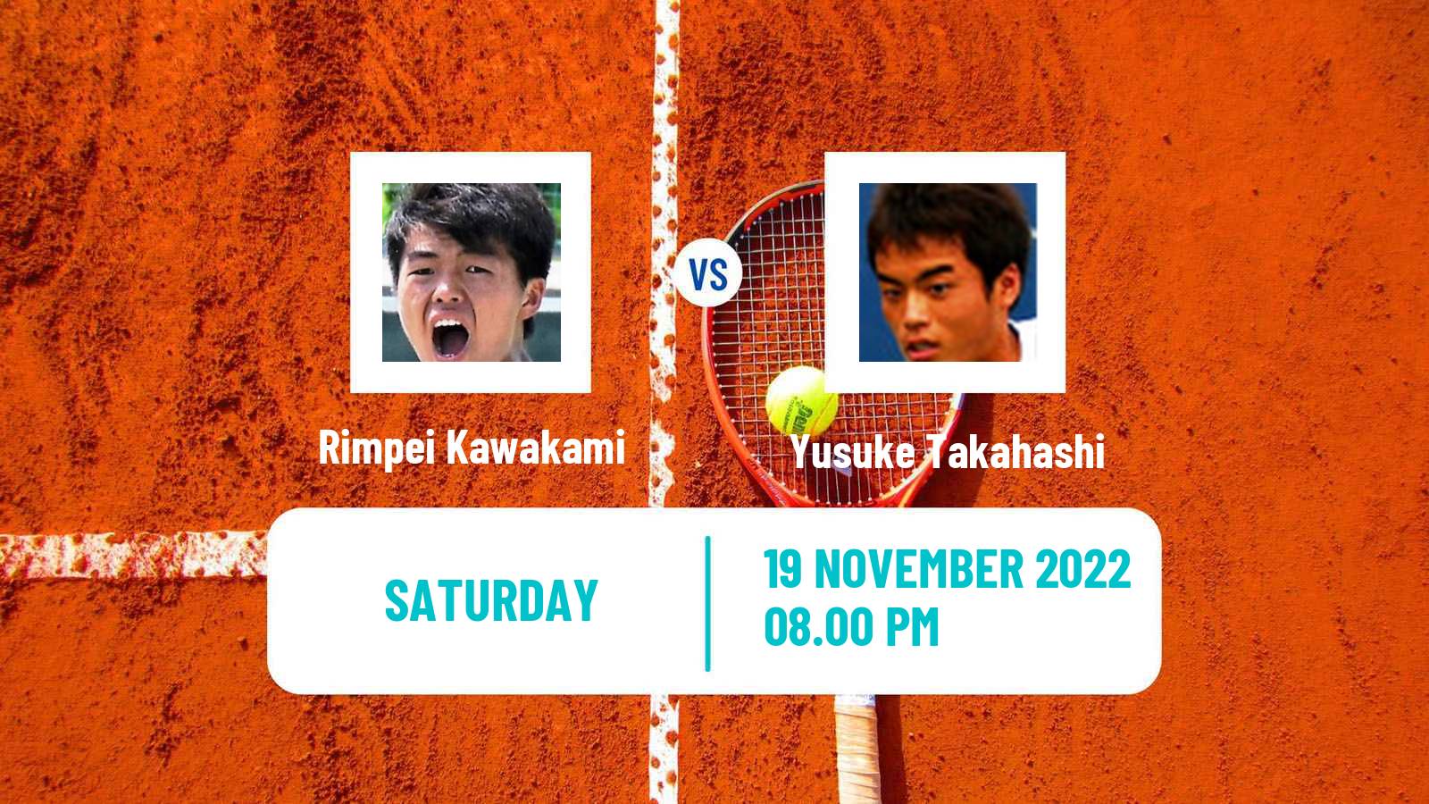 Tennis ATP Challenger Rimpei Kawakami - Yusuke Takahashi