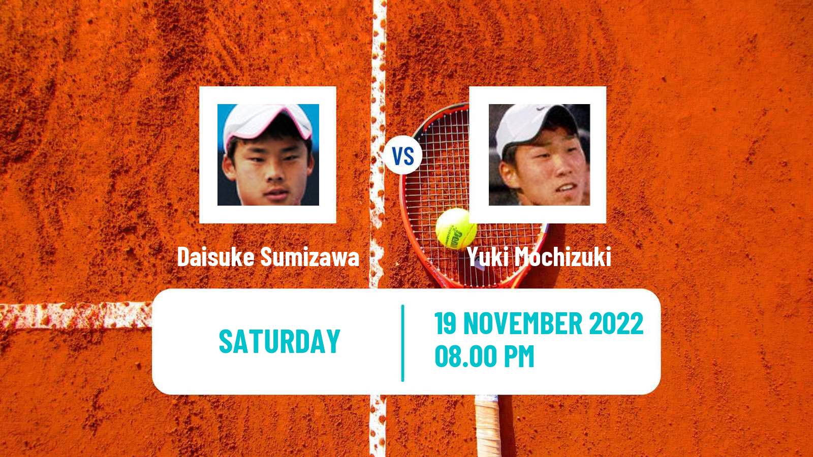 Tennis ATP Challenger Daisuke Sumizawa - Yuki Mochizuki