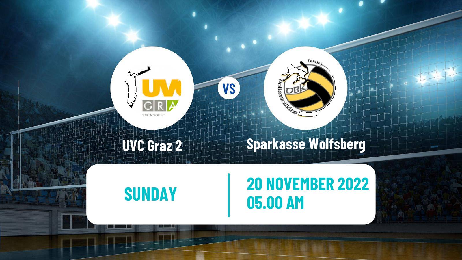 Volleyball Austrian 2 Bundesliga Volleyball Women UVC Graz 2 - Sparkasse Wolfsberg