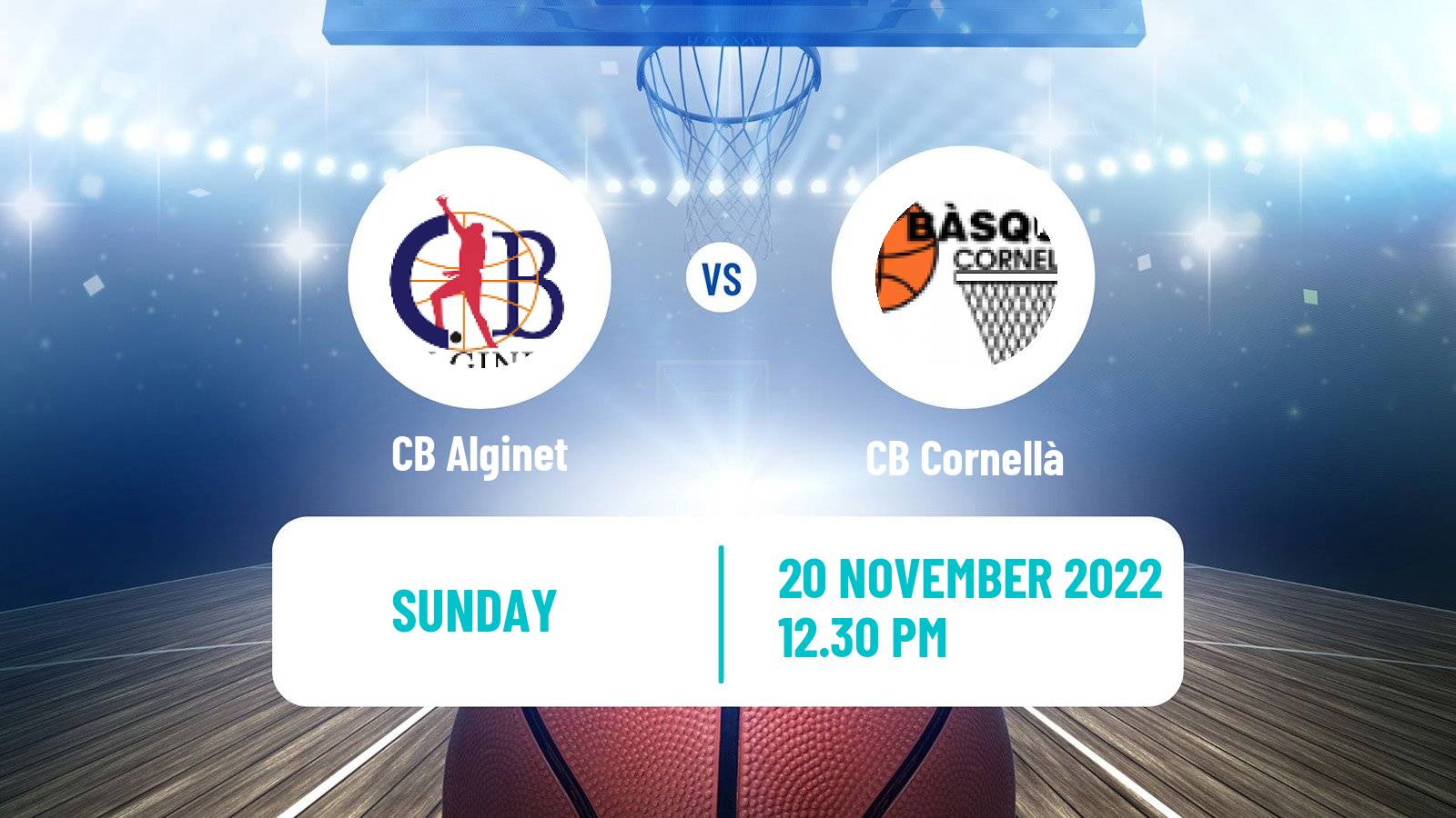 Basketball Spanish LEB Plata Alginet - Cornellà