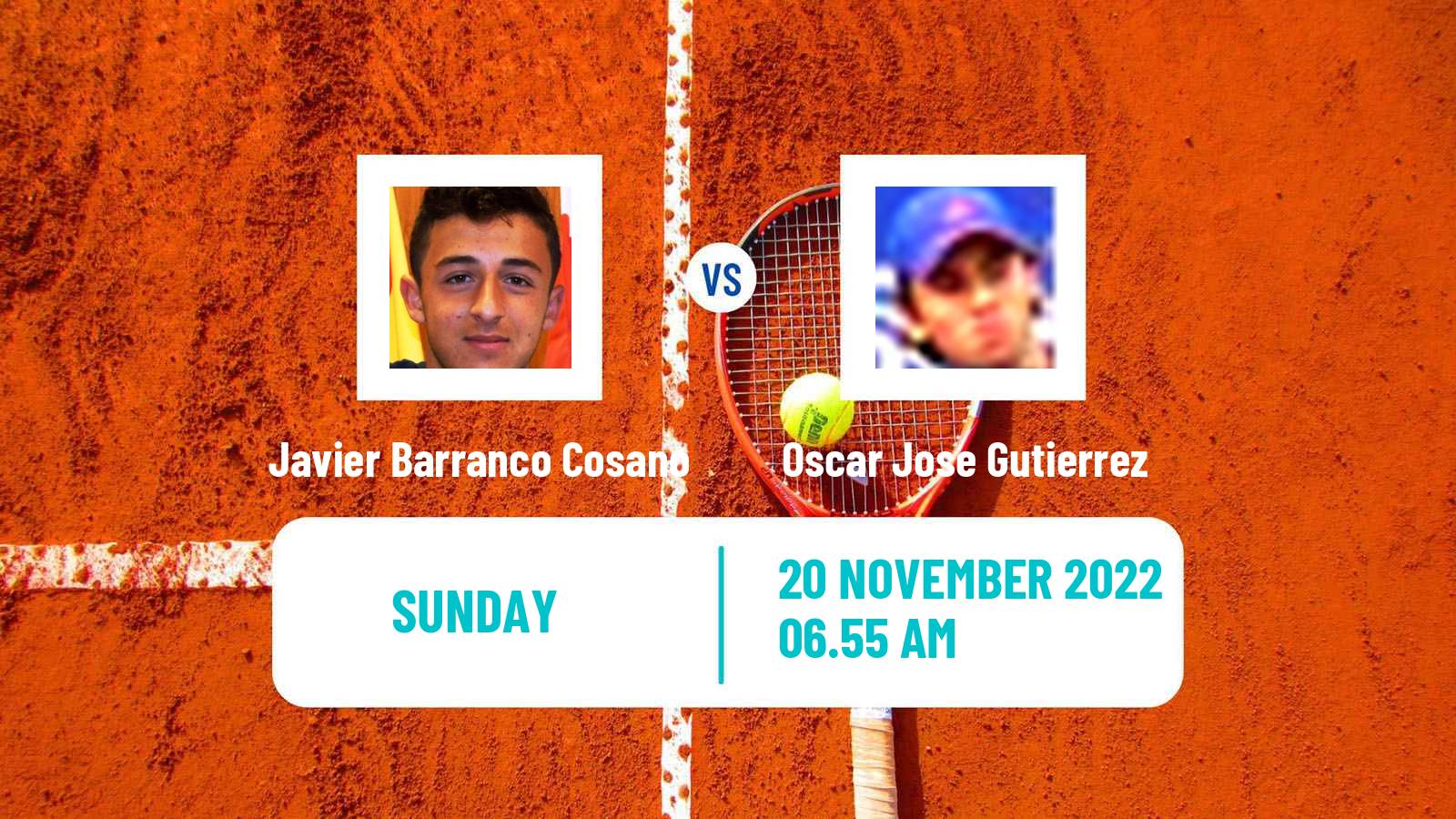 Tennis ATP Challenger Javier Barranco Cosano - Oscar Jose Gutierrez