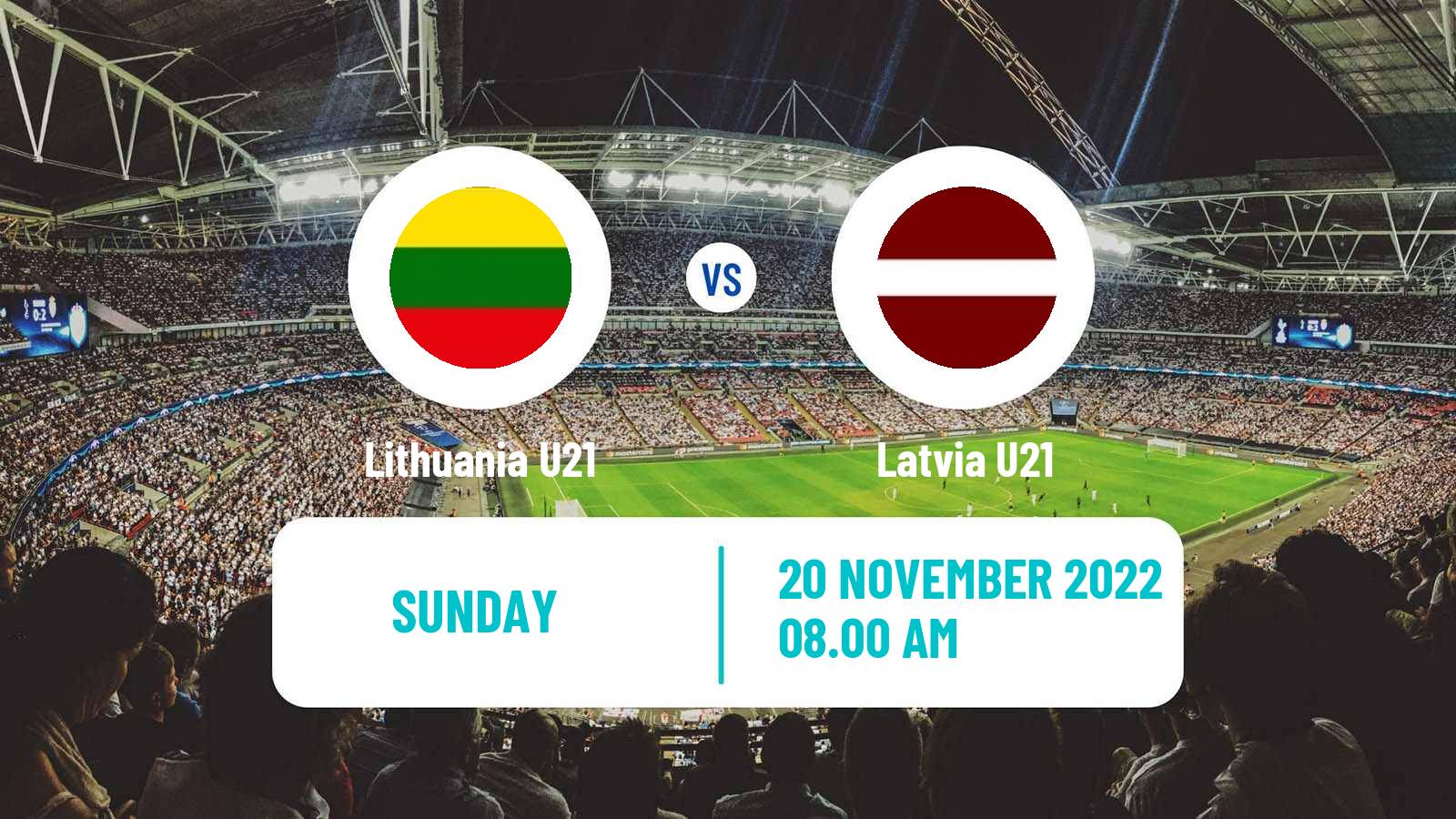 Soccer Baltic Cup U21 Lithuania U21 - Latvia U21