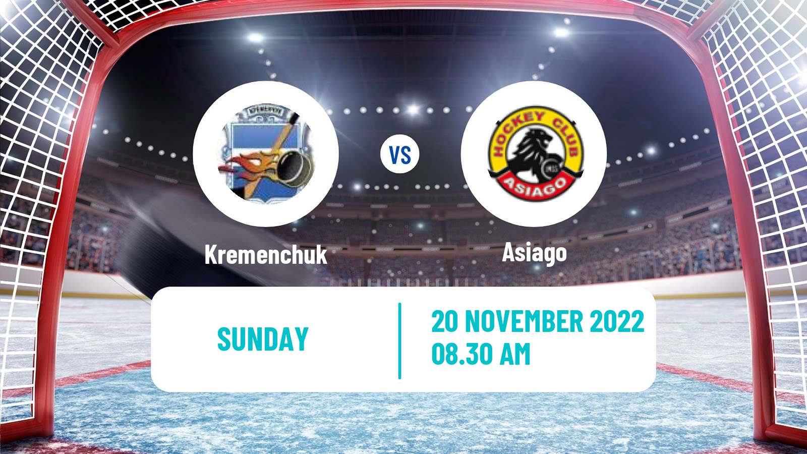 Hockey IIHF Continental Cup Kremenchuk - Asiago