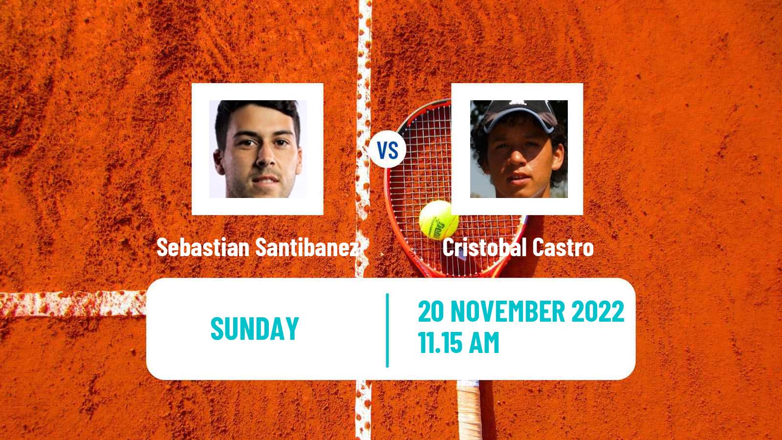 Tennis ATP Challenger Sebastian Santibanez - Cristobal Castro