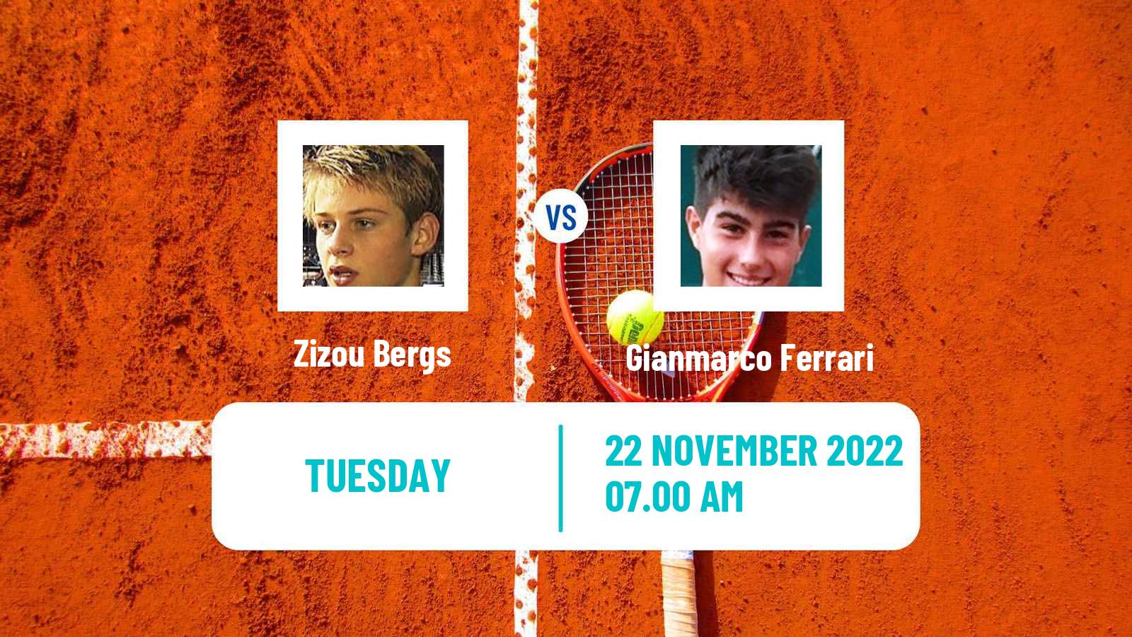 Tennis ATP Challenger Zizou Bergs - Gianmarco Ferrari